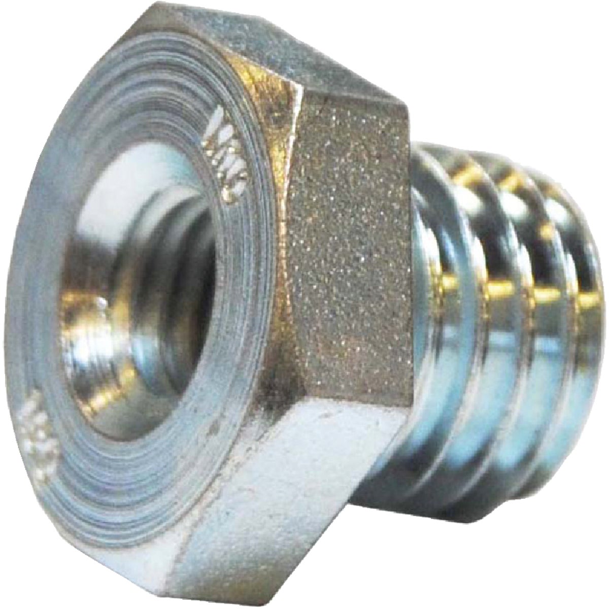 Item 337064, For use with Weiler angle grinder brushes to adapt from 5/8" - 11 UNC to 