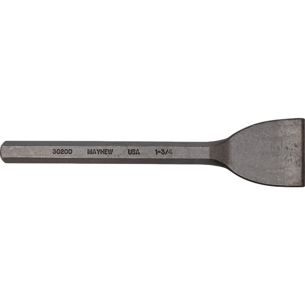 Item 340358, The Mayhew 35602 Mason Chisel, 1  x 7   is used in a multitude of masonry 