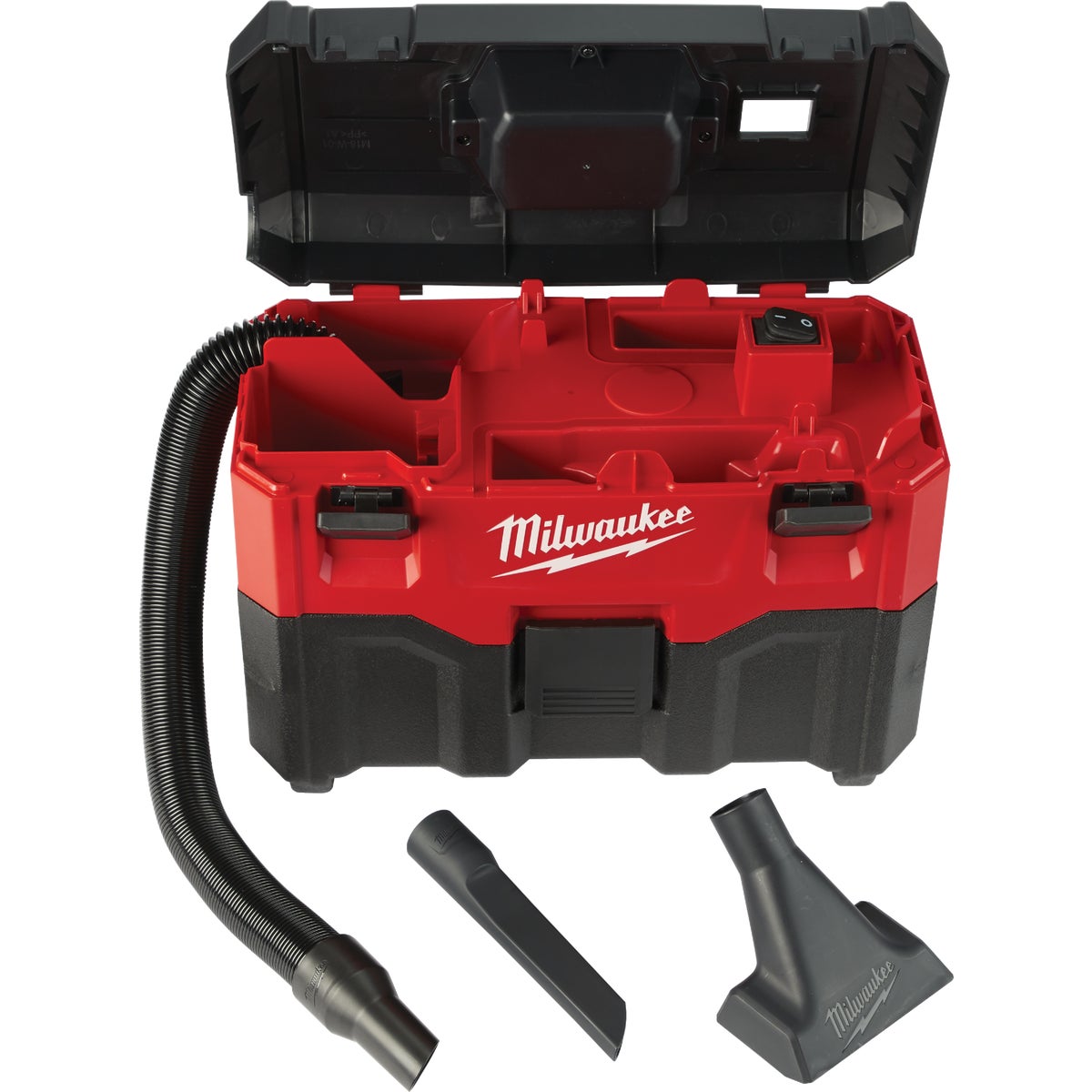 Item 341756, The M18 2-gallon wet/dry vacuum provides users with a powerful and portable