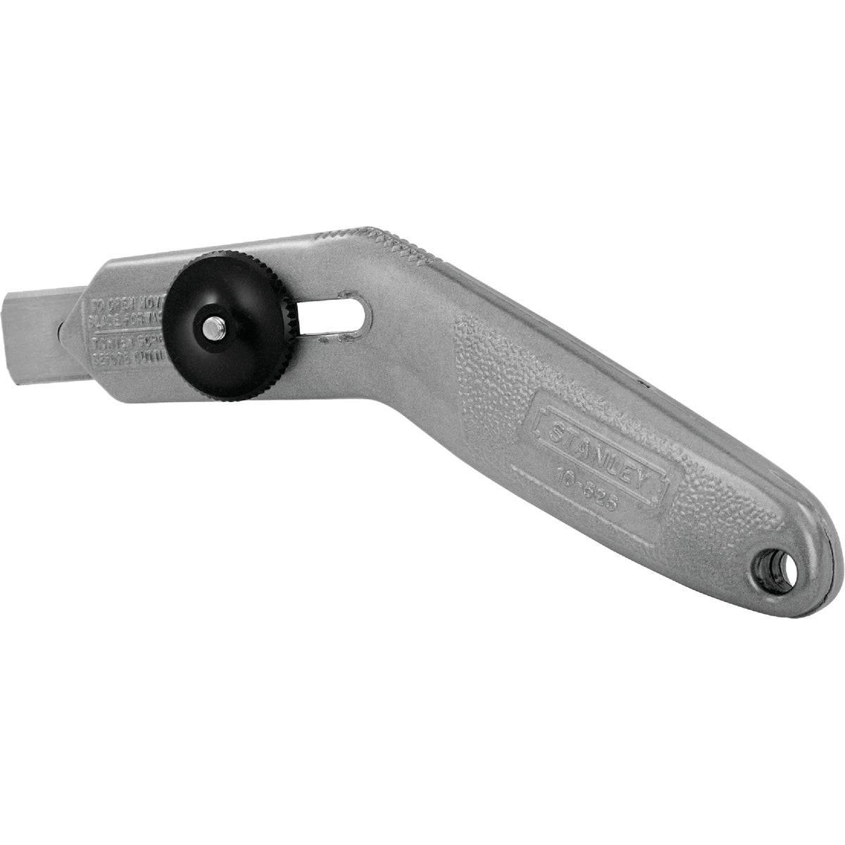 Item 345335, 6-1/2" handle length. Retractable blade for controlling depth of cut.