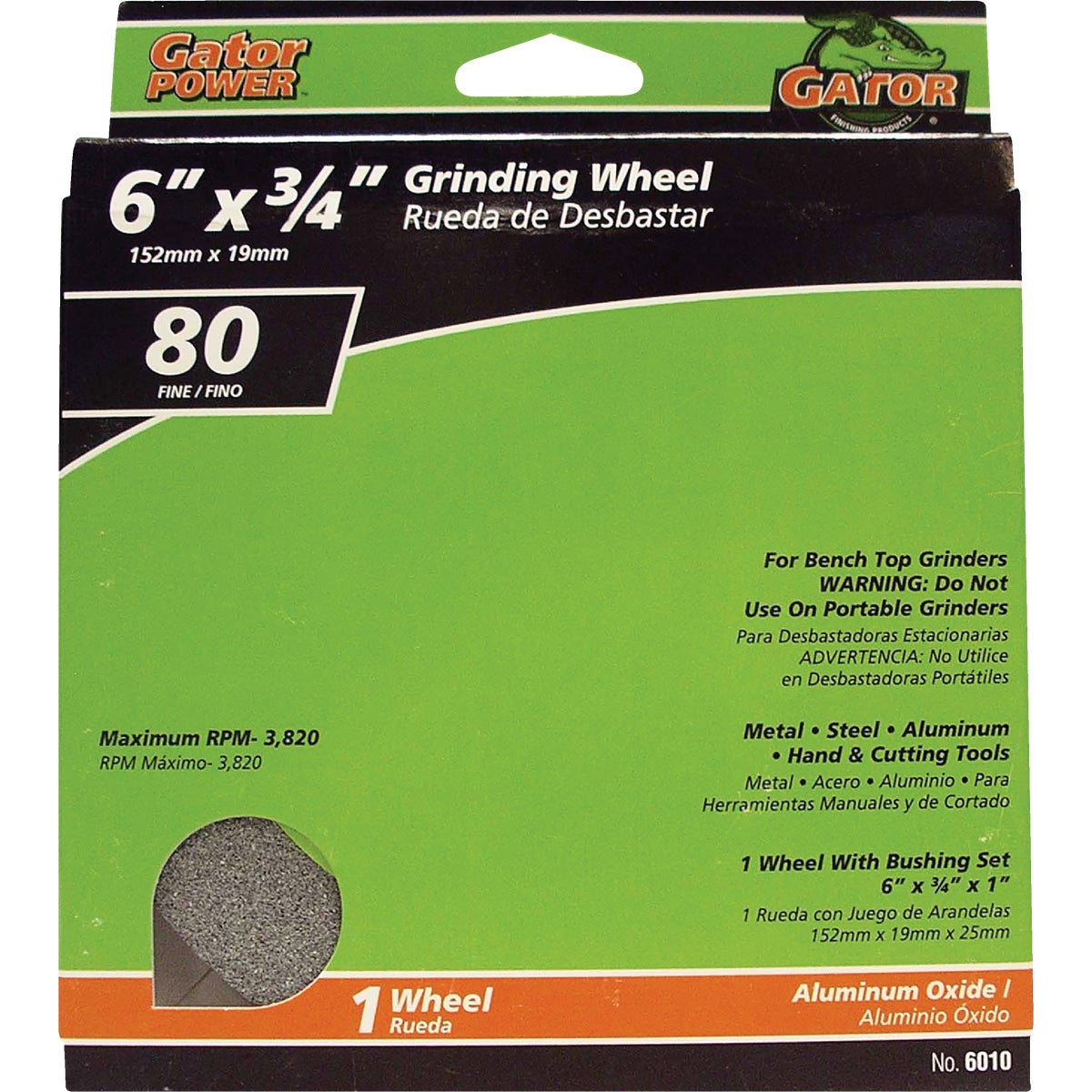 Item 346511, Gator vitrified Grinding Wheels are the perfect choice of Homeowners who 