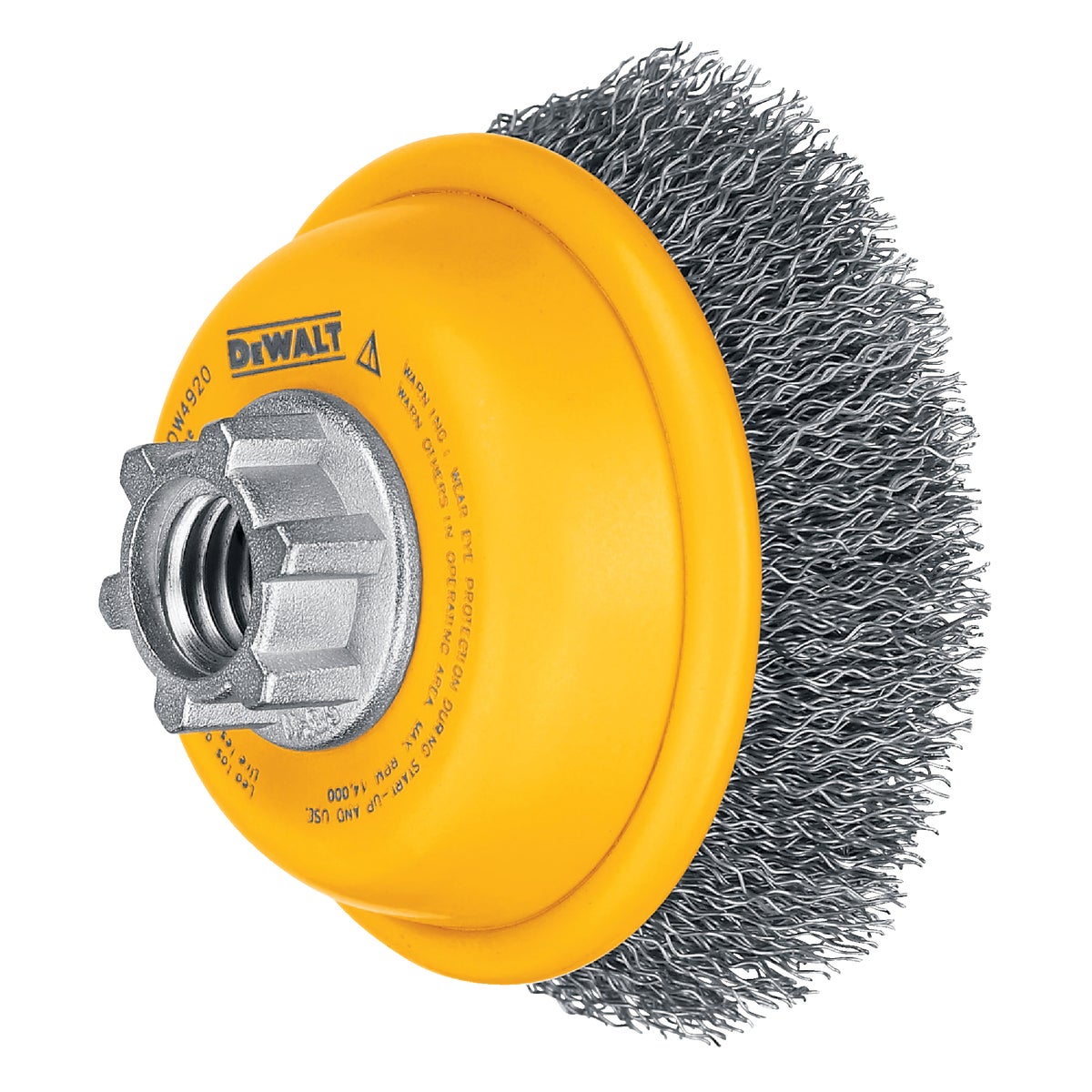 Item 354694, Use on angle grinder for fast removal of rust corrosion and spatter.