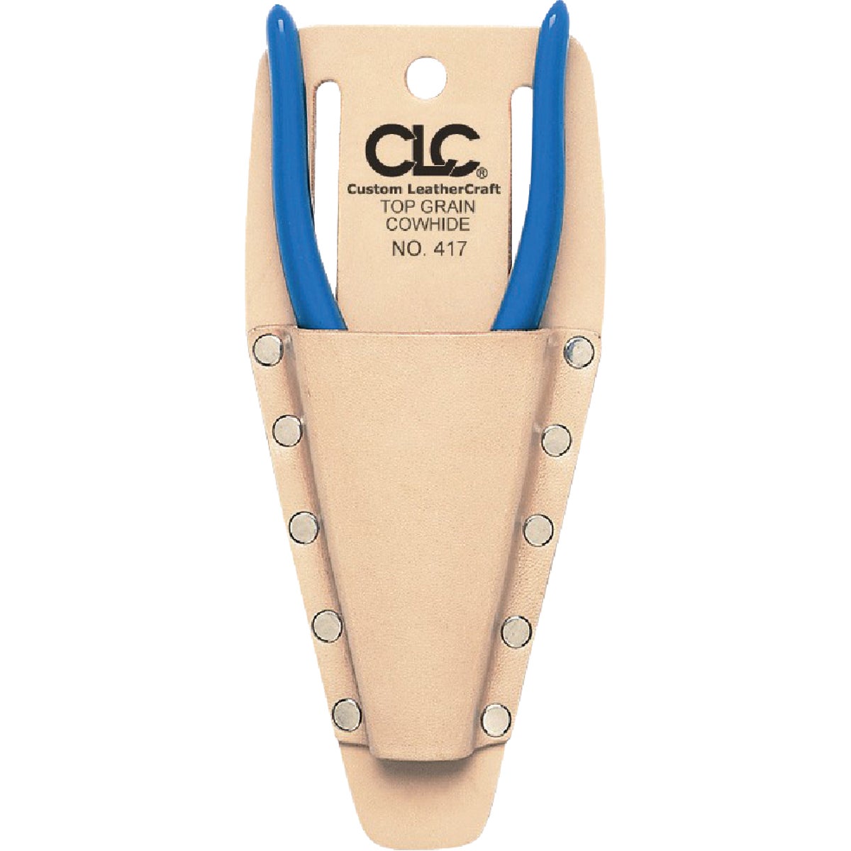 Item 355298, Top grain leather. Die molded front retains its shape.