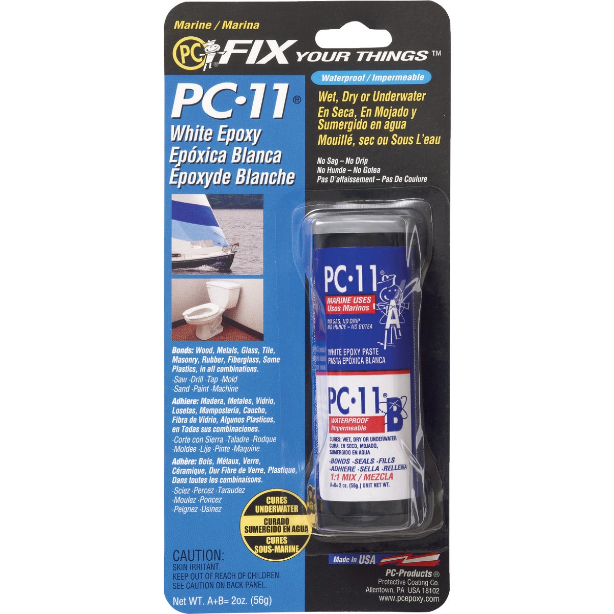 Item 357642, 2-component epoxy paste for use in bonding, sealing, and as a filler for 