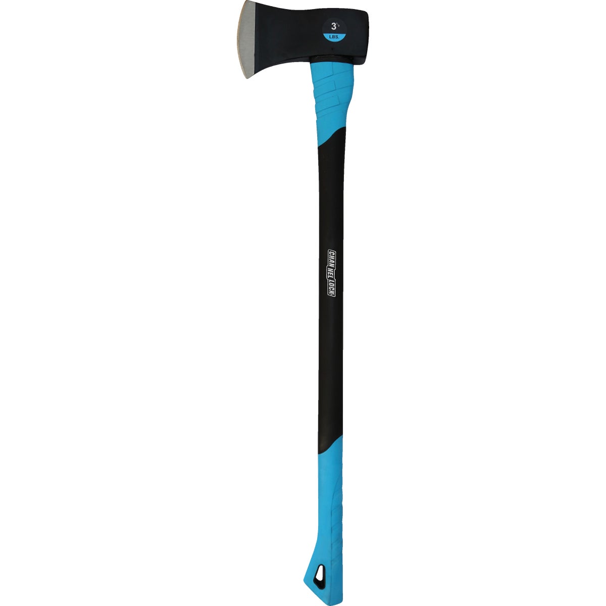 Item 361021, Channellock single bit axe is constructed of a high-carbon steel forged 