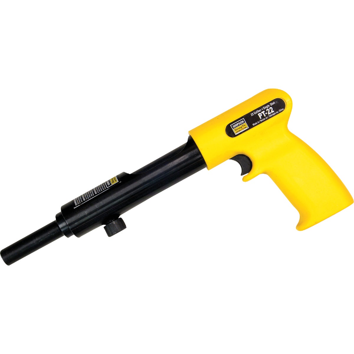 Item 361414, Single shot. Fastener length 1/2" through 2-1/2". Length 13-7/8".