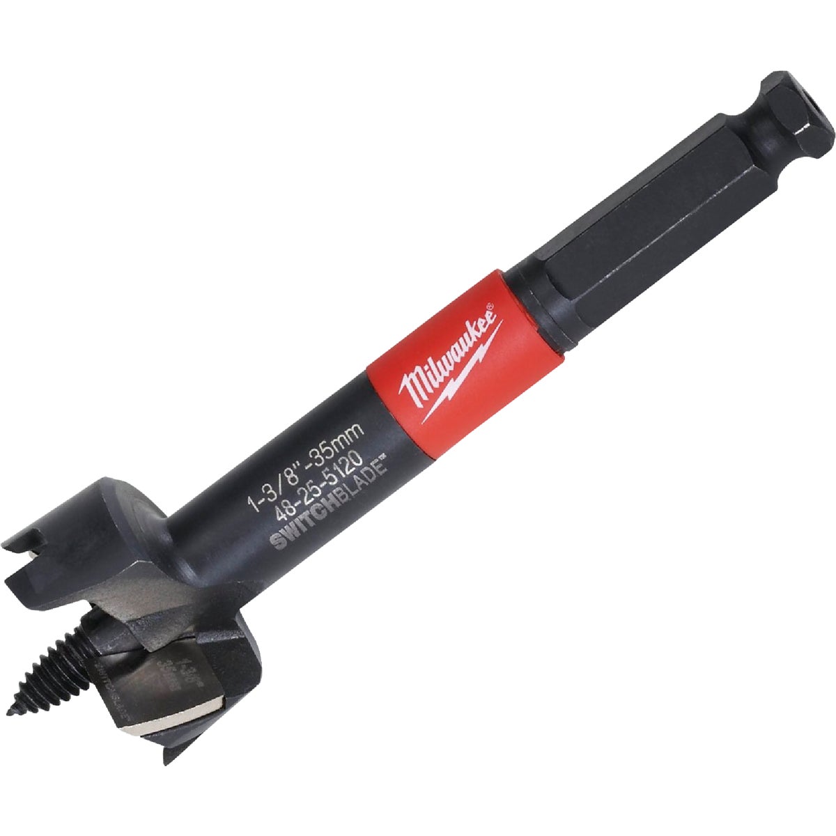 Item 362468, Switchblade Selfeed bits are designed for drilling holes in all types of 