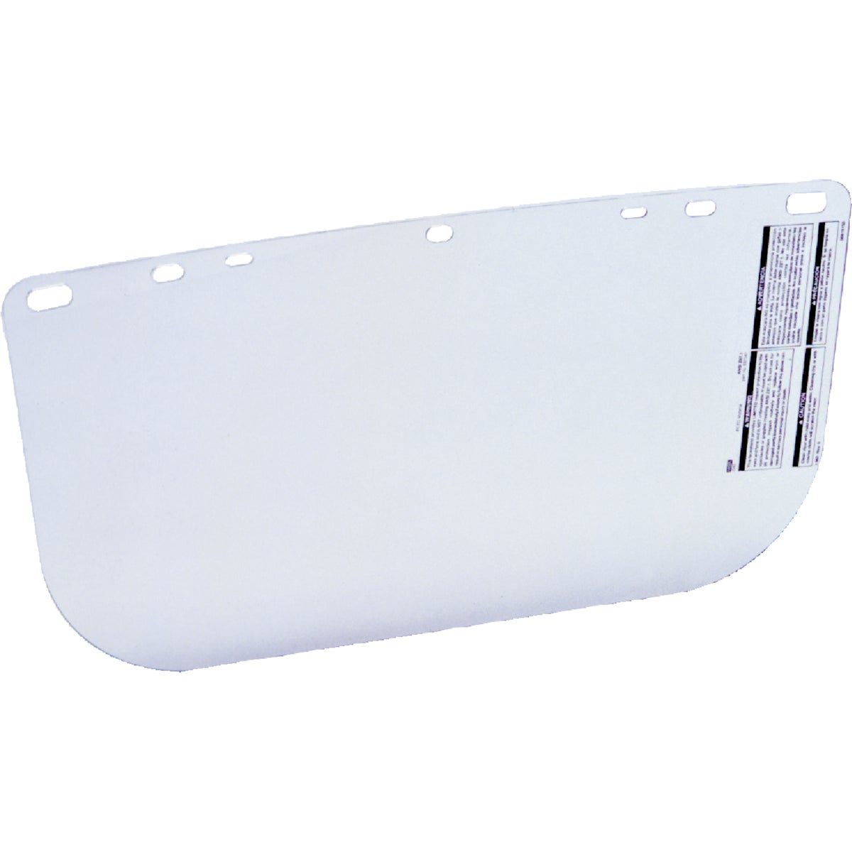 Item 365090, Replacement face shield for Safety Works face shield visor.