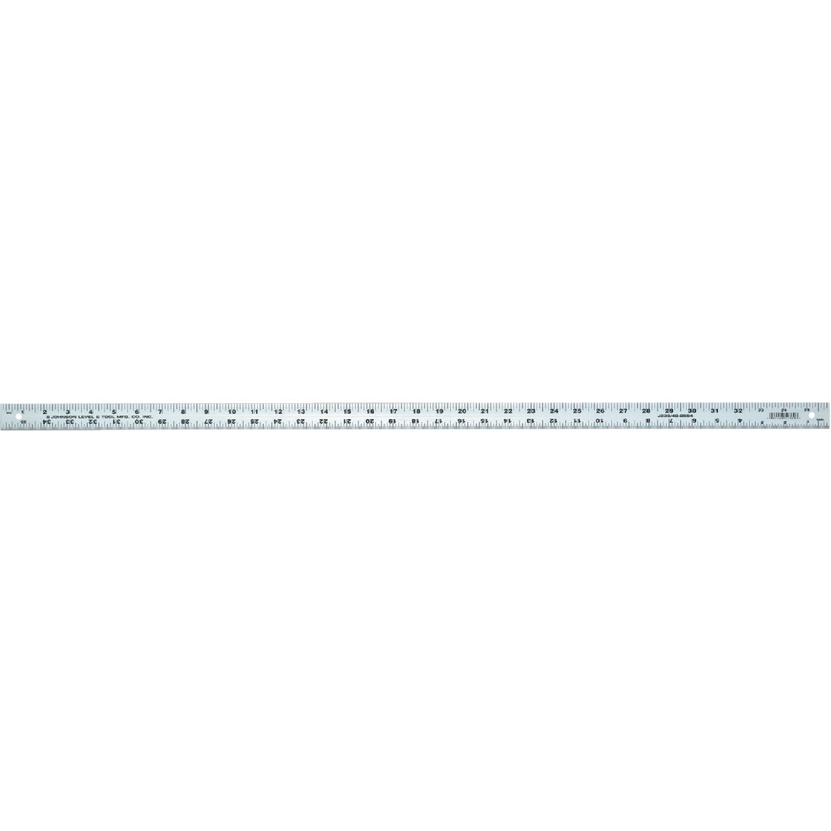 Item 365946, Durable 1-1/8 In. (inch) wide extruded aluminum rule.