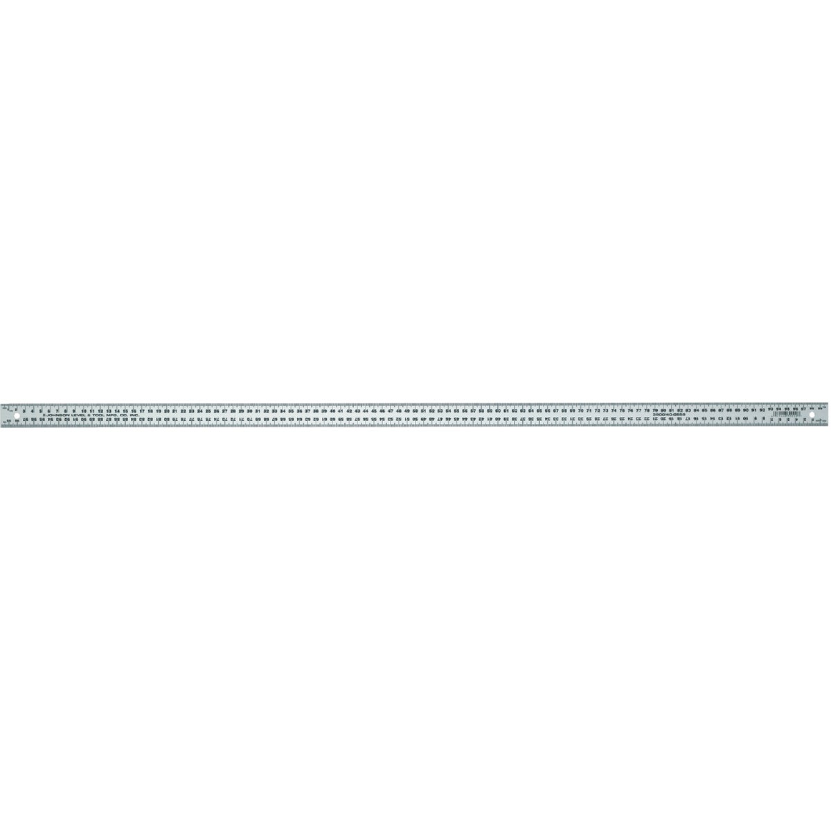 Item 365973, Durable 1-1/8" wide extruded aluminum rule.