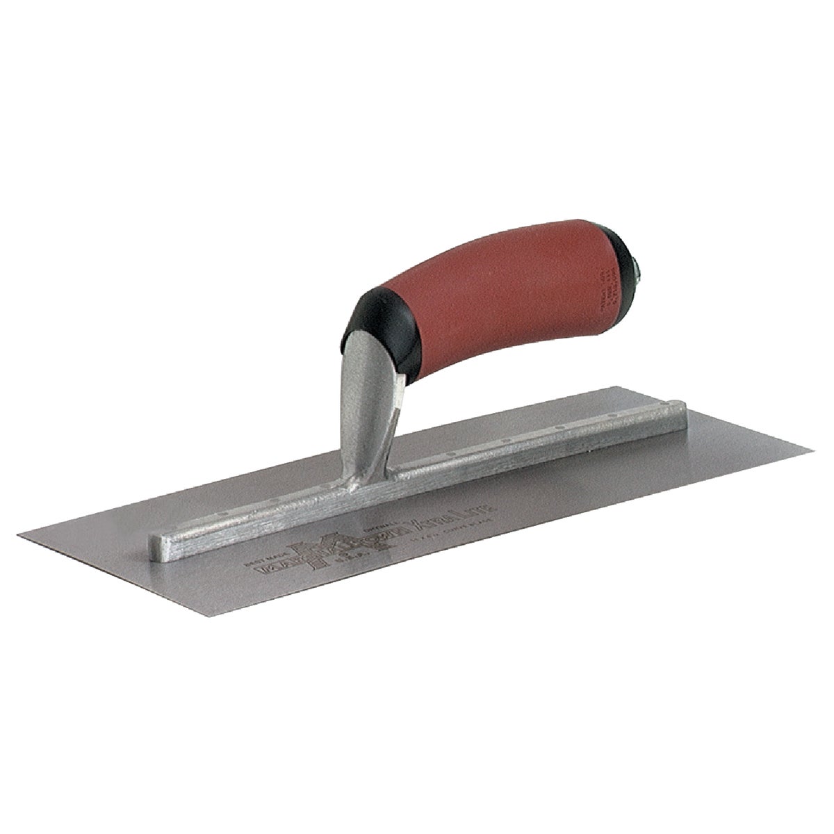 Item 370673, High-grade steel blade has a slight concave bow in the blade which helps 