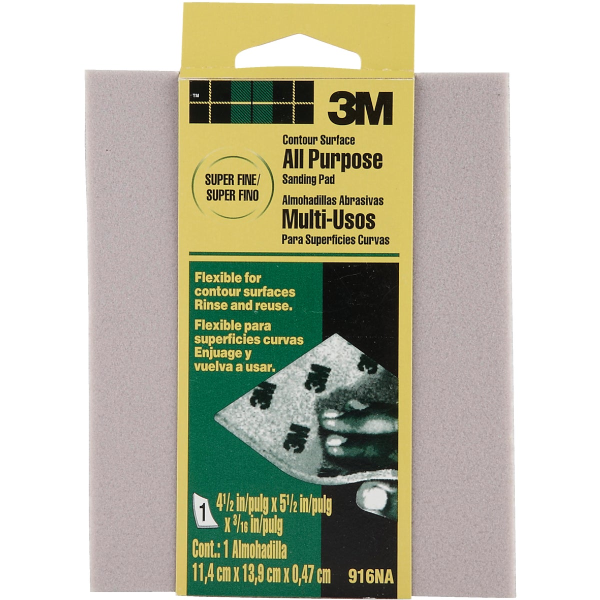 Item 372978, 3M General Purpose Sanding Pads are designed for sanding surfaces such as 