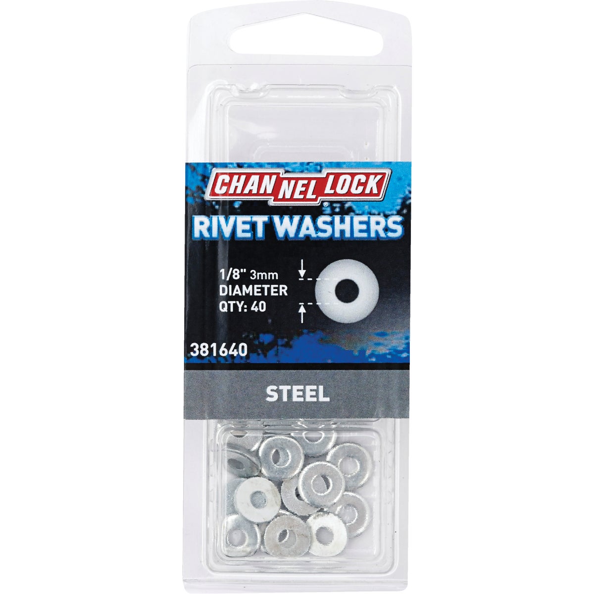 Item 381640, For use with rivets when working with soft, pliable materials or irregular 