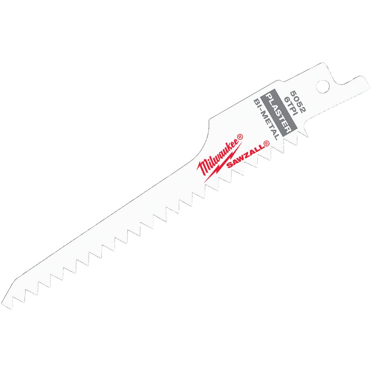 Item 383937, Bi-metal blade designed for cutting plaster, plasterboard, and plaster with