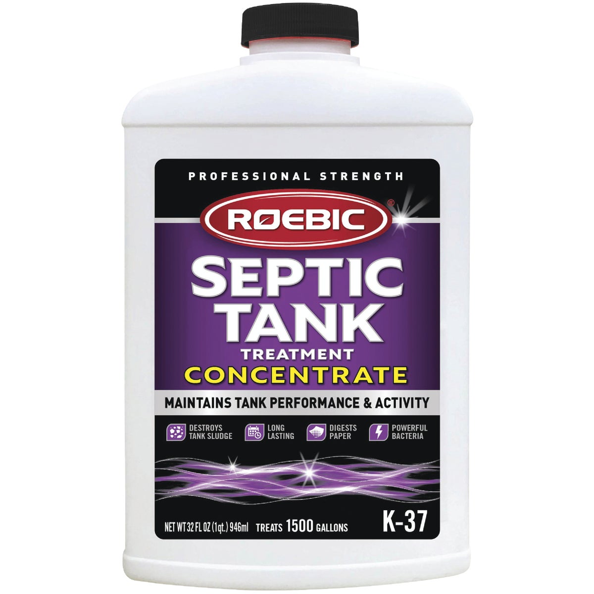 Item 400575, Formulated concentrated treatment to treat septic tanks, once a year.