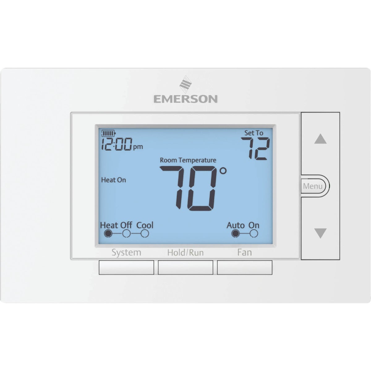 Item 400776, Universal 7-day programmable thermostat allows you to set a different 
