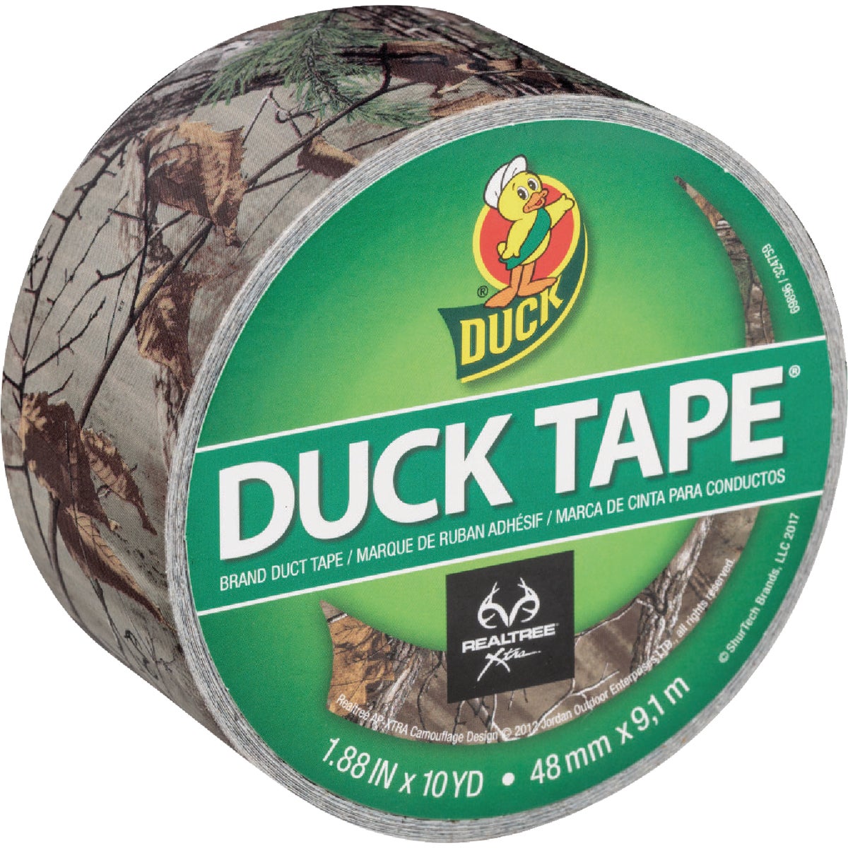 Item 400825, Duck Tape camouflage prints are created with warm, natural colors and a 3D 