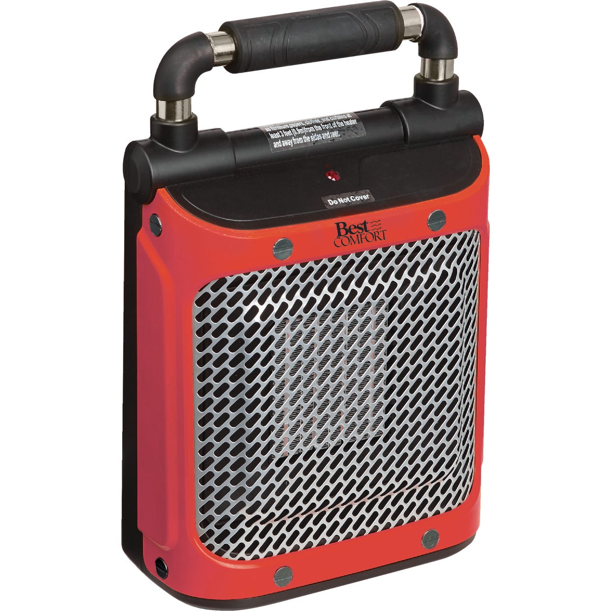 Item 401074, Durable and effective, the recirculation utility heater has a metal housing