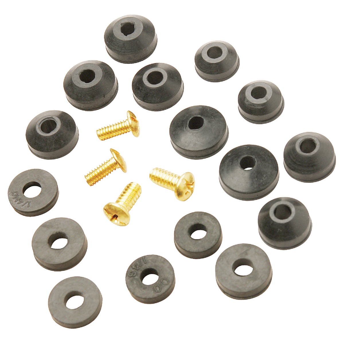 Item 401719, Washer assortment flat/beveled.