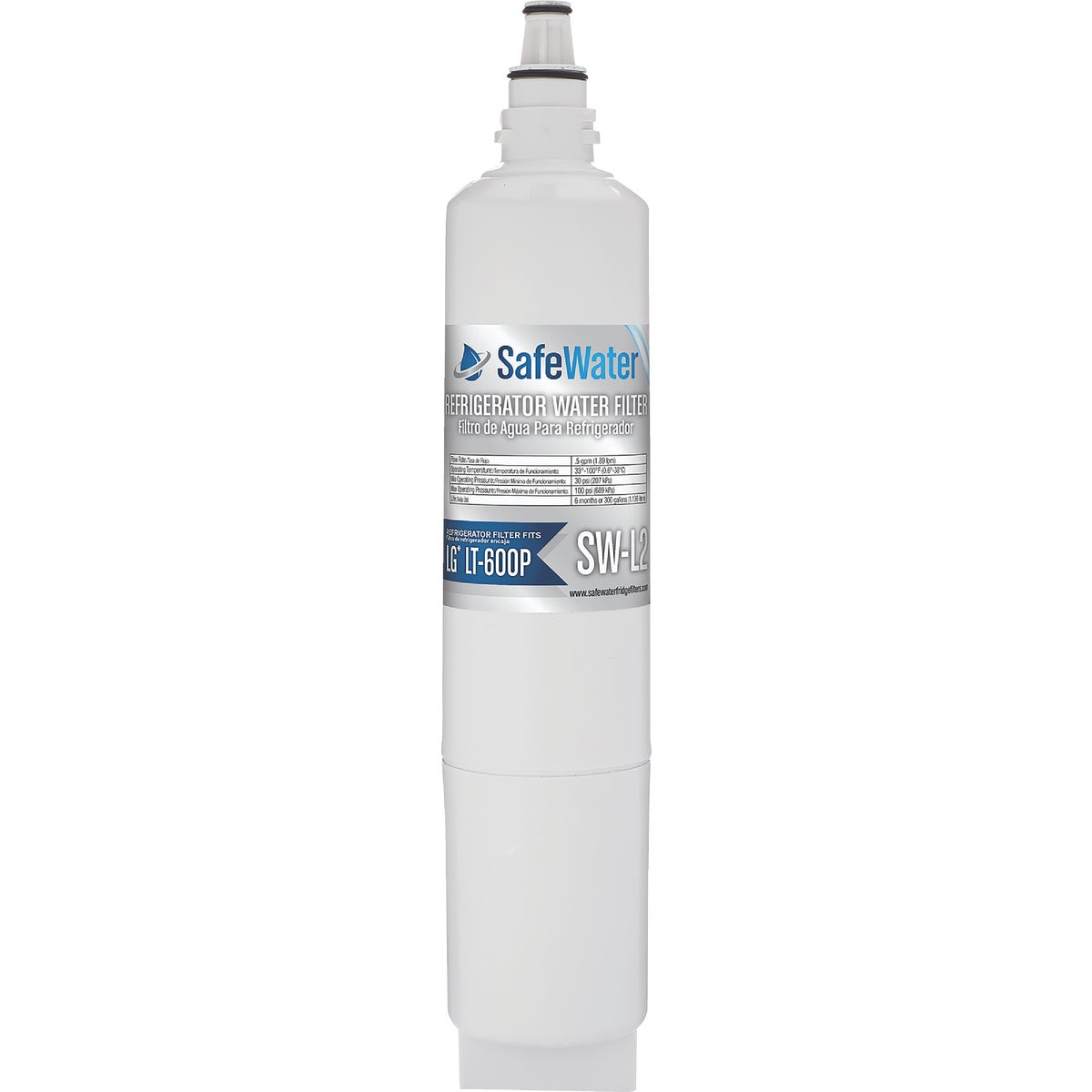 Item 401769, This EarthSmart replacement refrigerator water filter fits in place of LG 