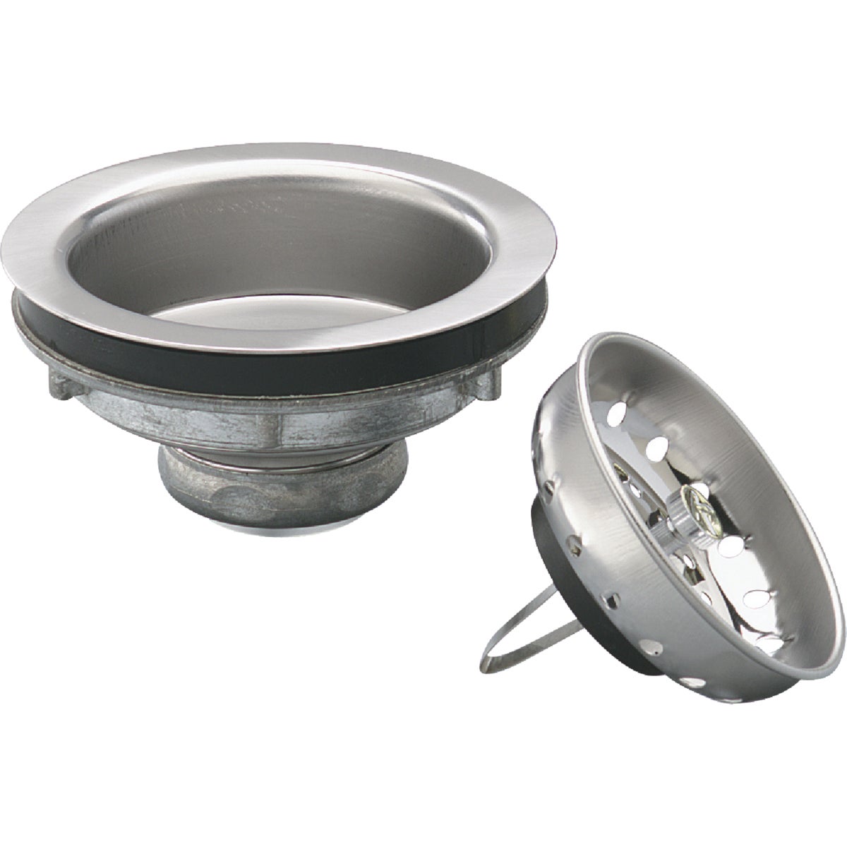 Item 402141, Deep cut 14 pitch die-cast nut threads and tailpiece nut.