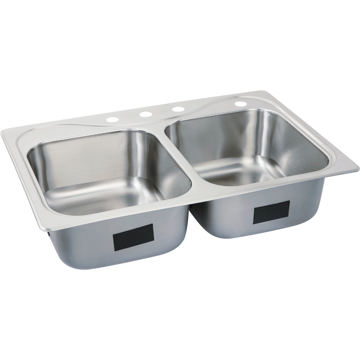 Item 403343, Southhaven double bowl self-rimming kitchen sink.