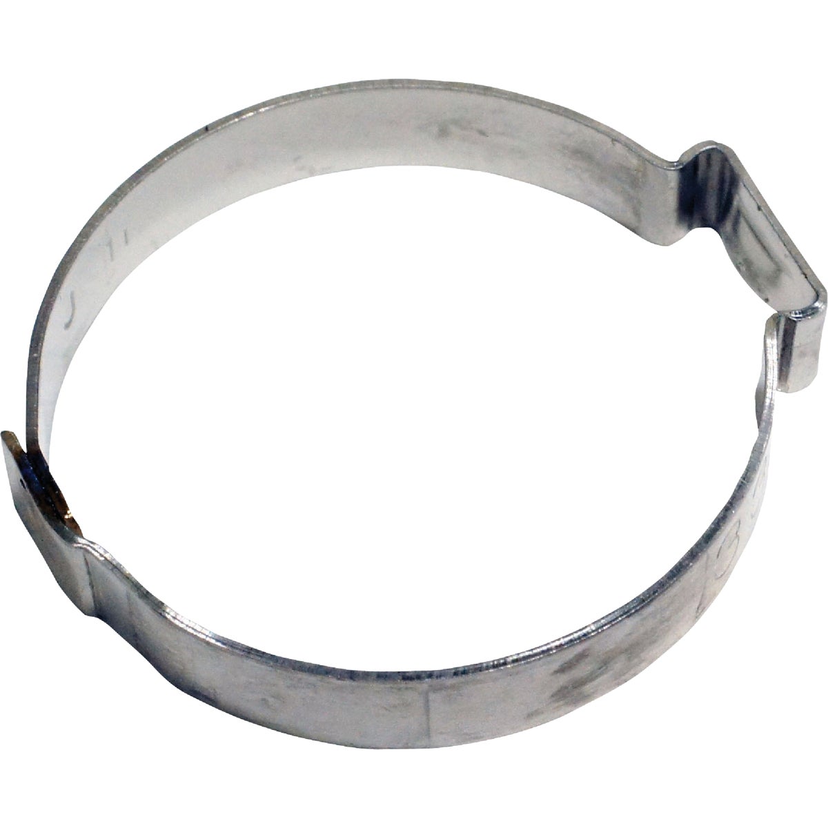 Item 404371, 1 1/4" Stainless steel pinch clamps for use securing plastic or steel 