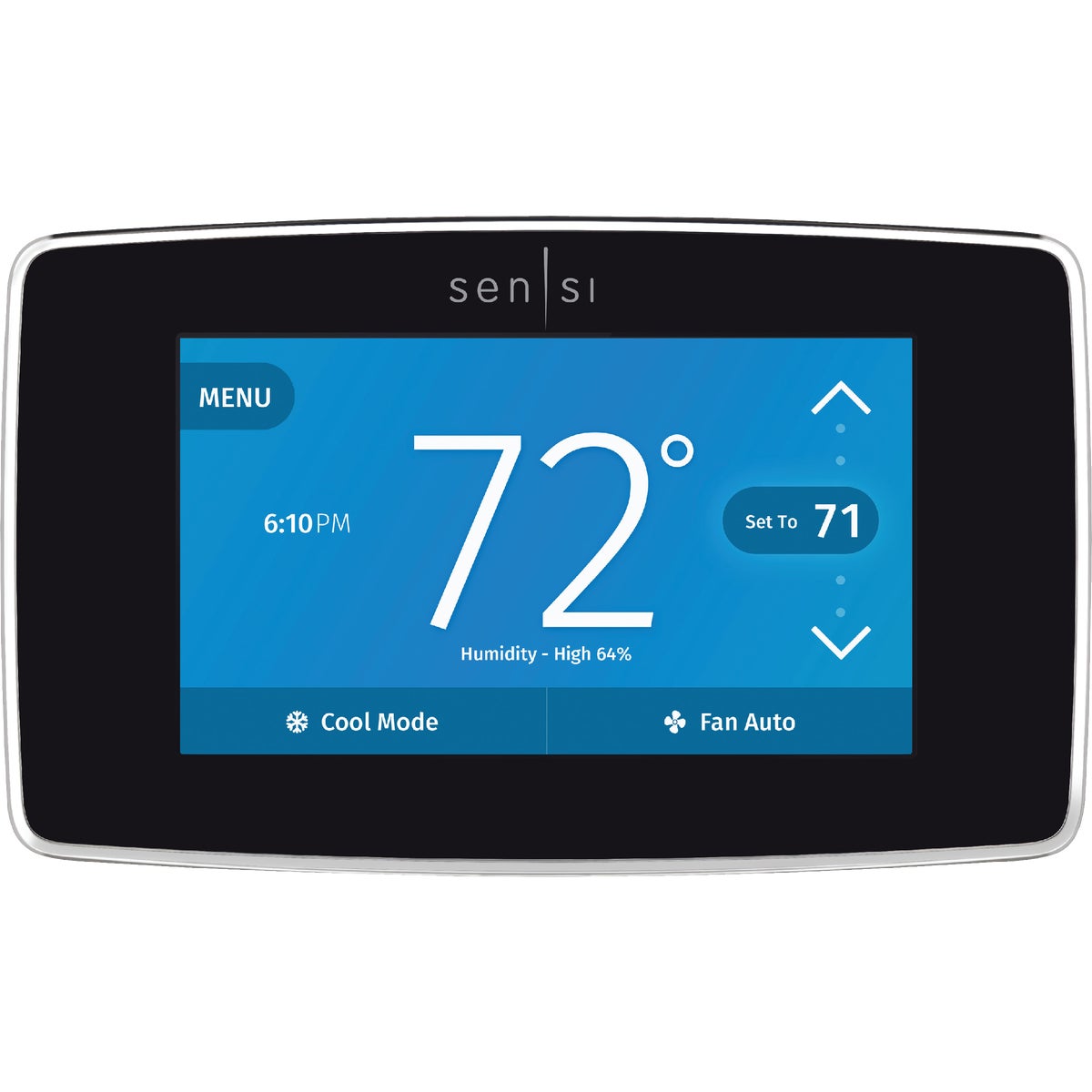 Item 404507, The Sensi Touch WiFi thermostat puts comfort control anytime, anywhere, at 