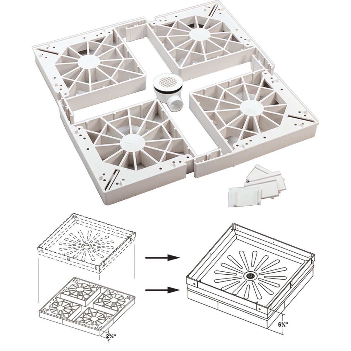 Item 404581, Durastall Extended Base Kit.