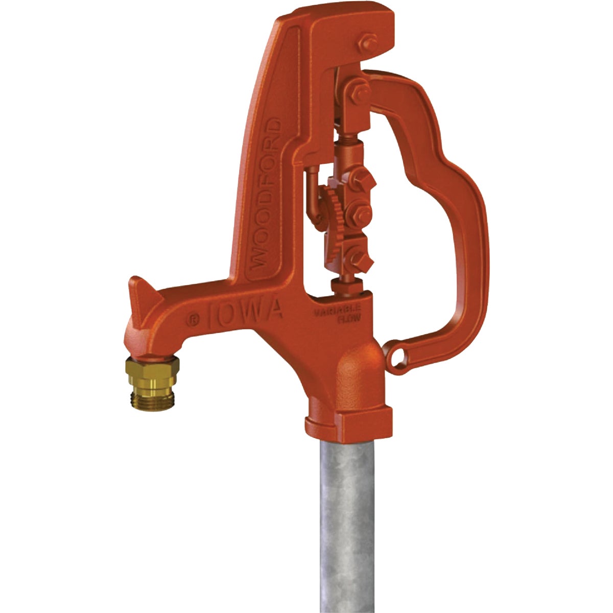 Item 404880, Woodford Y34 freezeless yard hydrant 1 In. x 3/4 In. NPT x MPT 1 In.