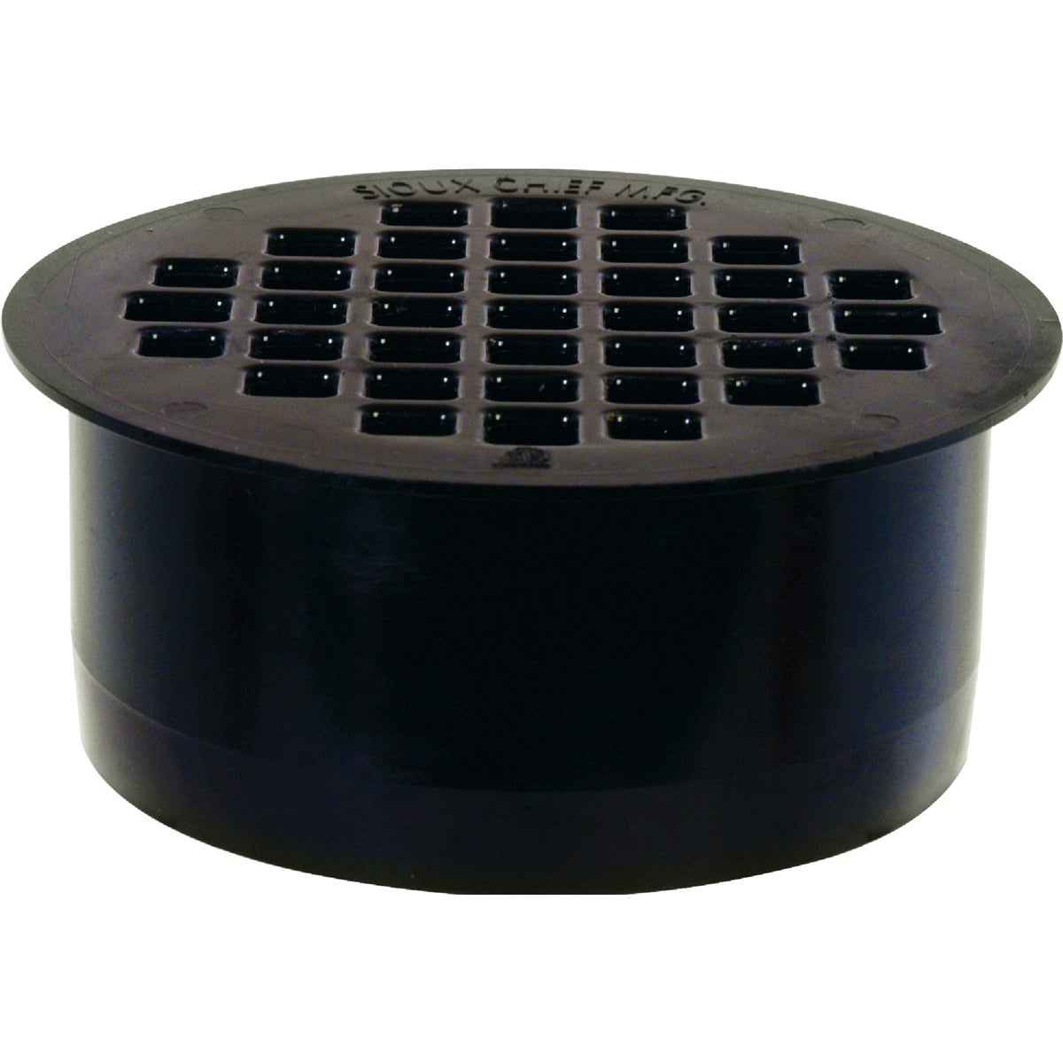 Item 406511, ABS snap-in drain fits inside Schedule 40 DWV pipe cut flush to floor.