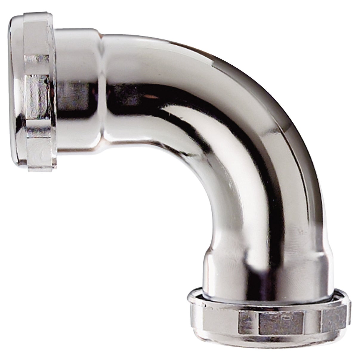 Item 409052, Chrome-plated. Slip-joint fitting both ends. Fits 1-1/2" O.D.