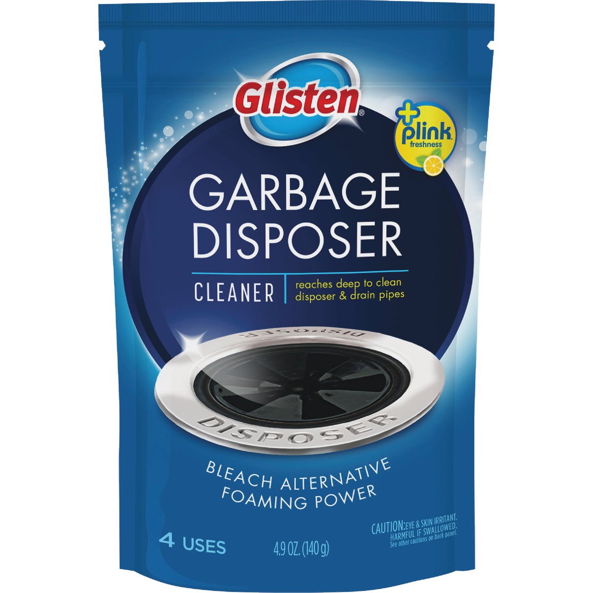 Item 410705, Fight back against sink build-up and odors with Glisten Garbage Disposer 