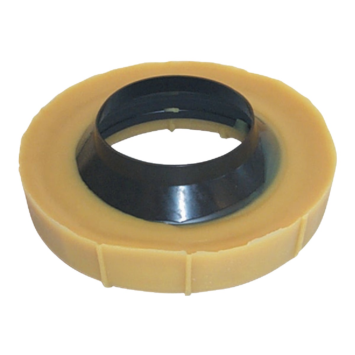 Item 411904, Standard size. Fits 3" and 4" lines for floor toilet bowls.