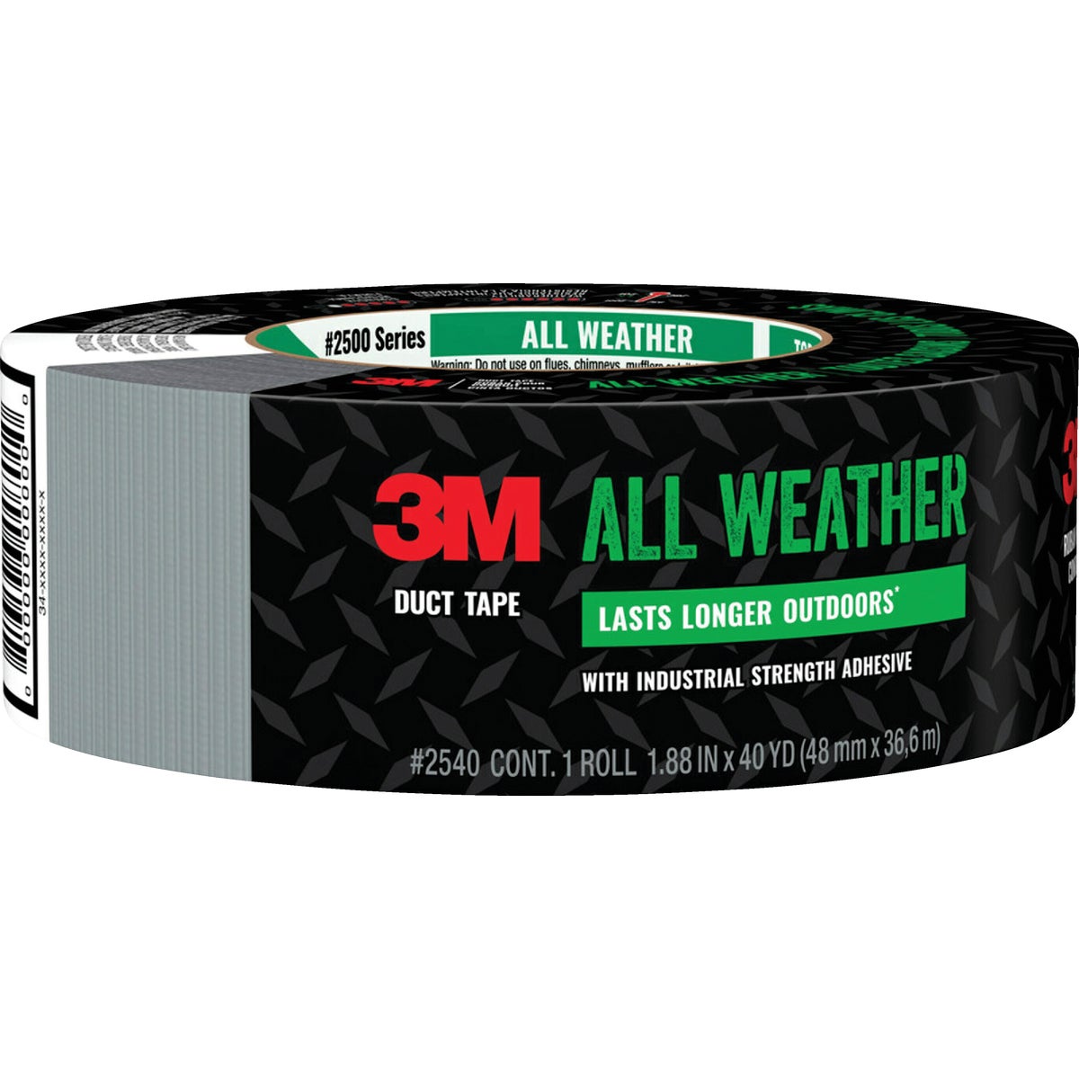 Item 412813, 3M All Weather Duct Tape fears no elements and is specifically designed to 