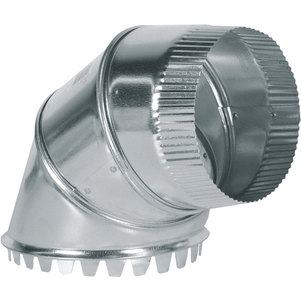 Item 425729, Galvanized. 30-gauge. Adjustable. Round-to-round.