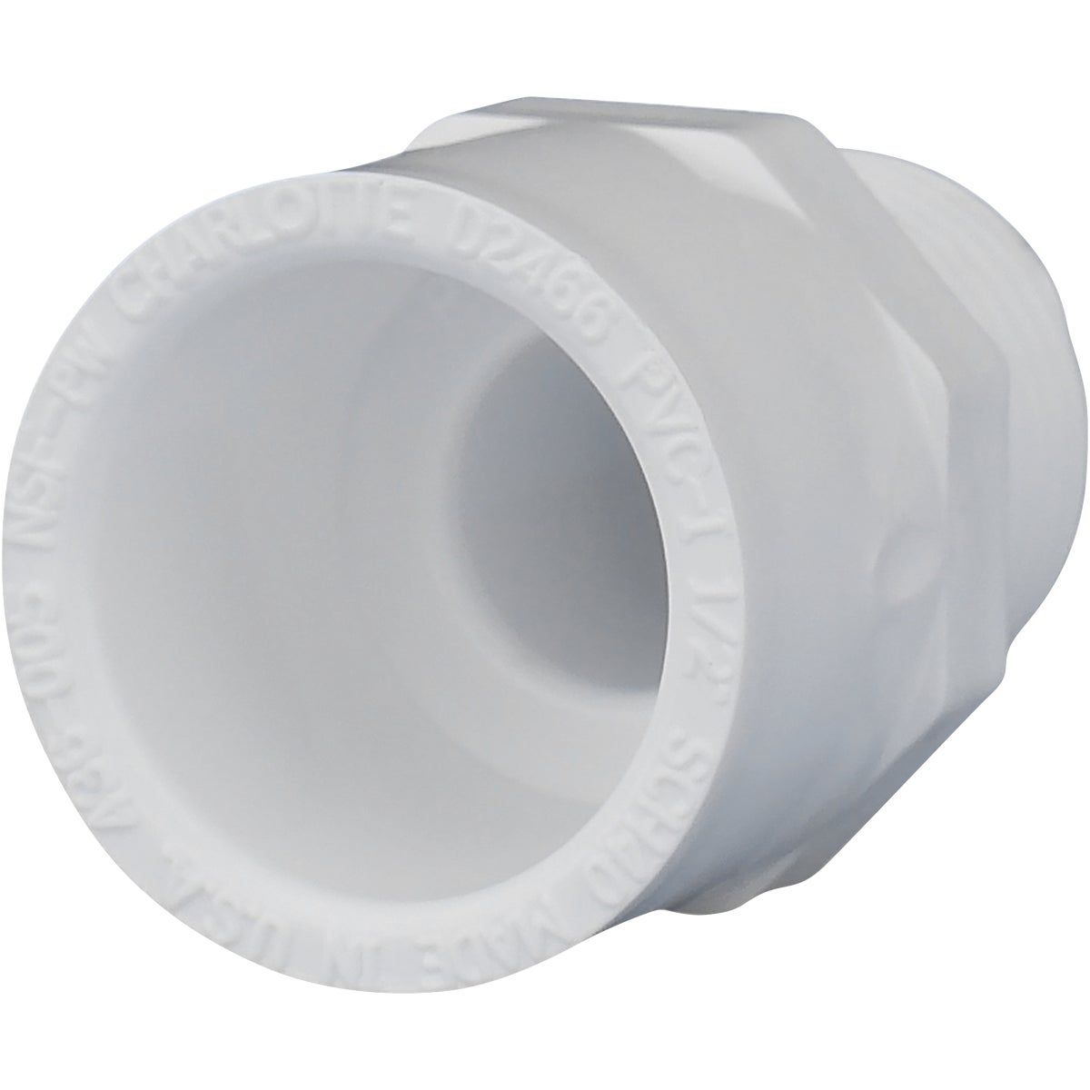 Item 428950, For I.P.S. Schedule 40 cold water pressure pipe. White.