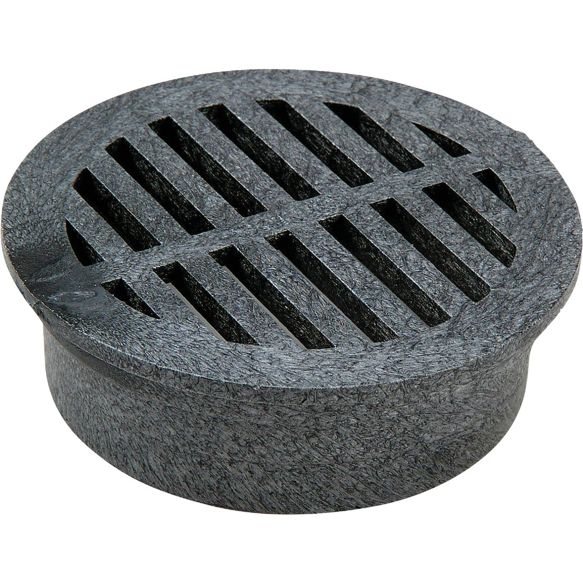 Item 429007, 3 In. round structural foam polyethylene grate with UV inhibitor.