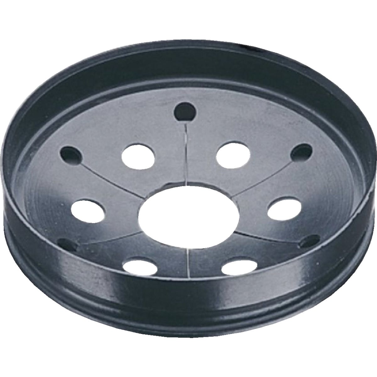 Item 440396, Universal replacement splash guard muffles noise and prevents splash back.
