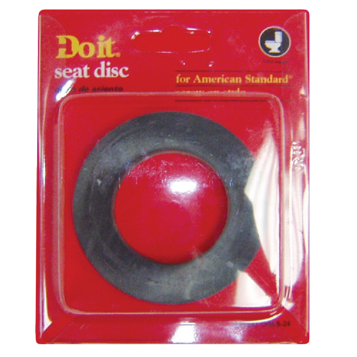 Item 443844, Washer for bath drain overflow, flat type, sponge.