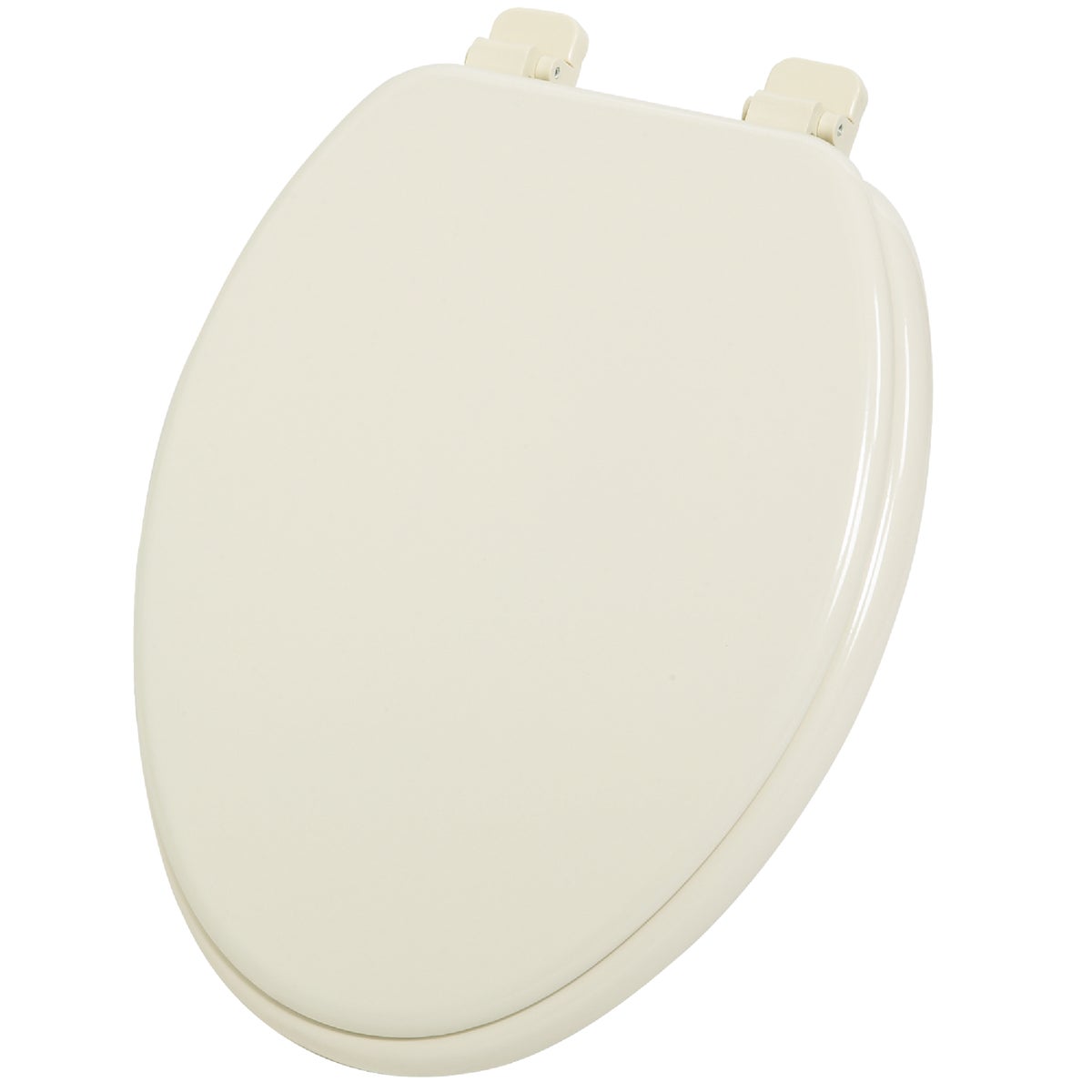 Item 445469, Home Impressions molded elongated wood toilet seat with high-quality paint 