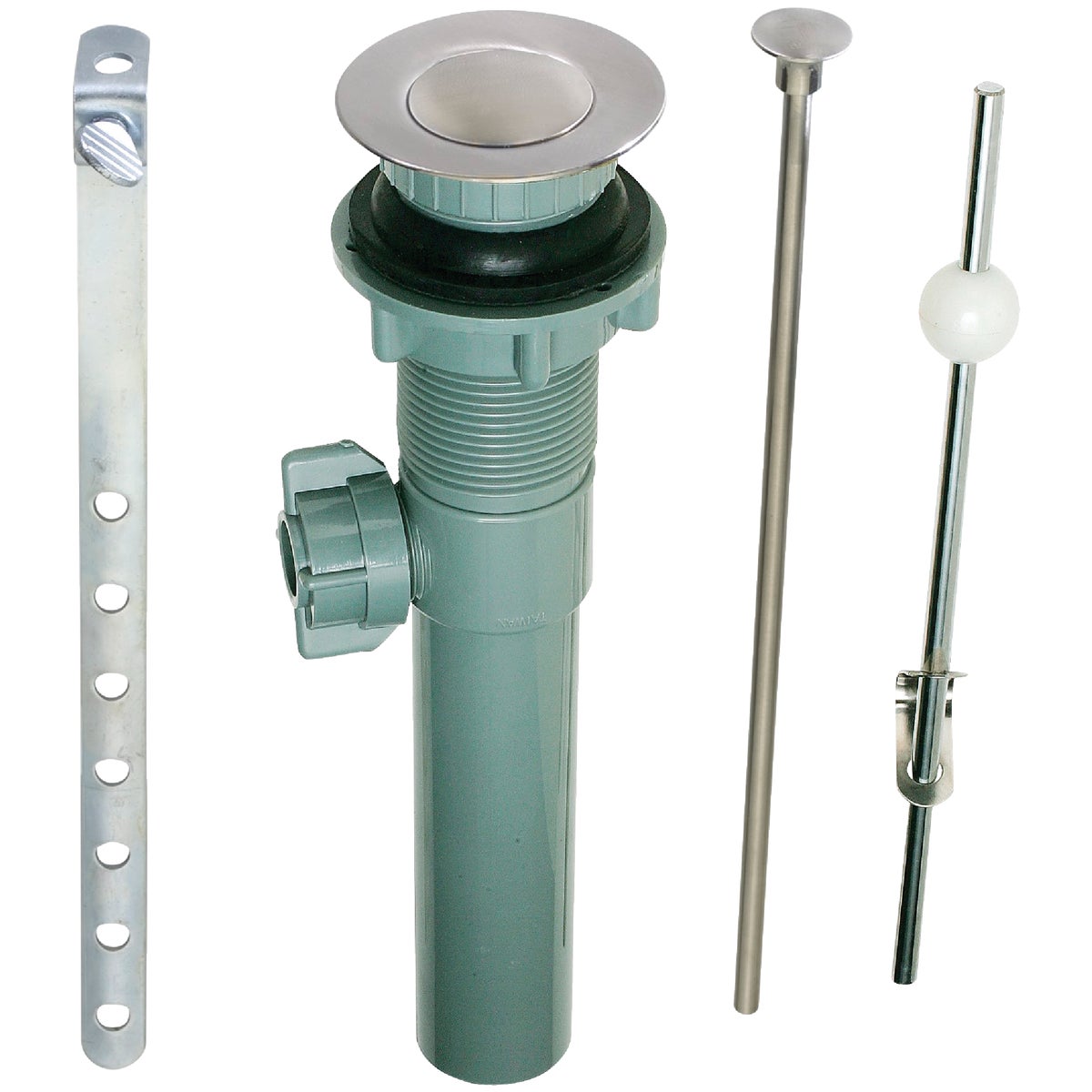 Item 446194, The Do it Best Brushed Nickel Bathroom Sink Pop-Up Drain is the perfect 
