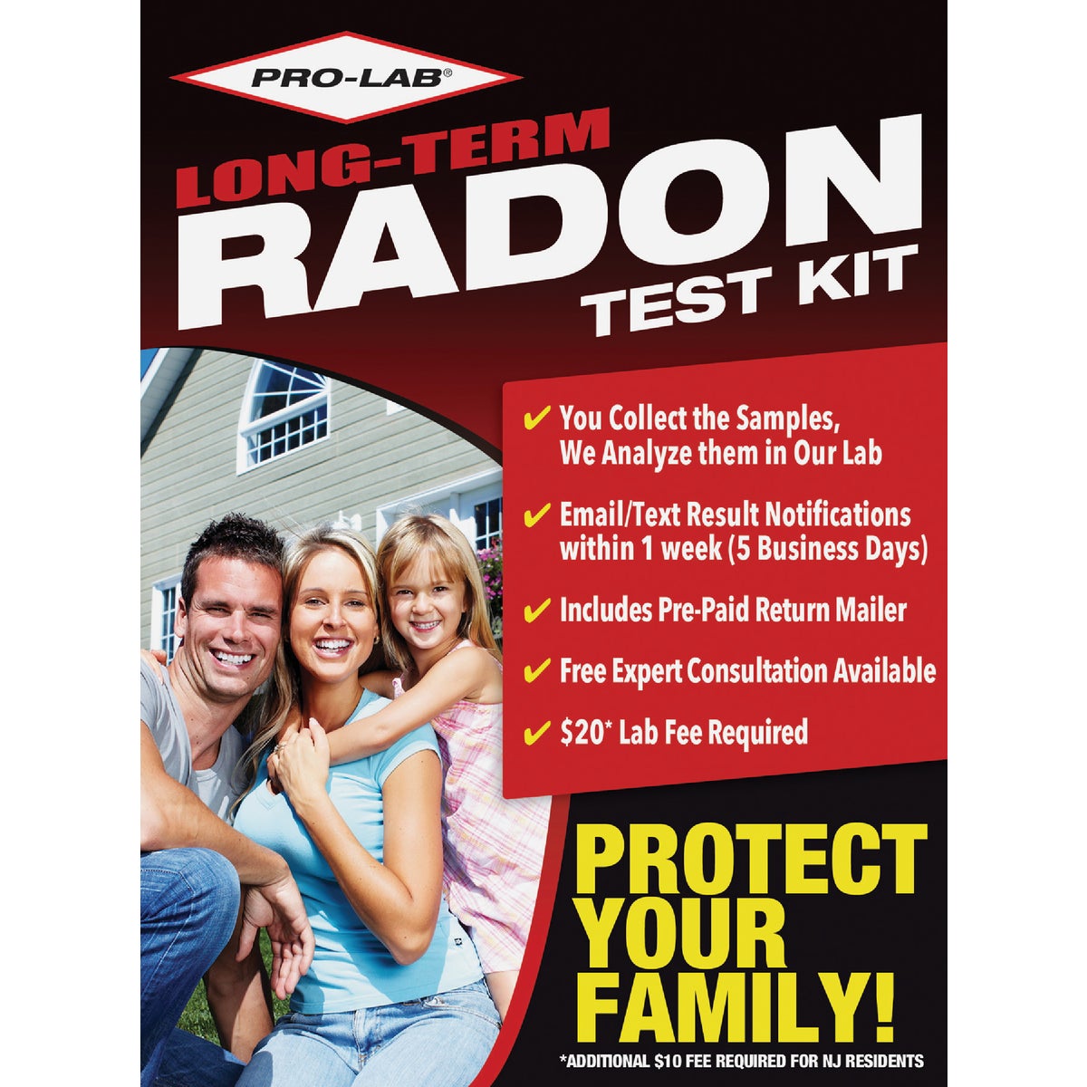 Item 446636, According to the EPA, 1 out of 15 homes has high levels of radon gas.