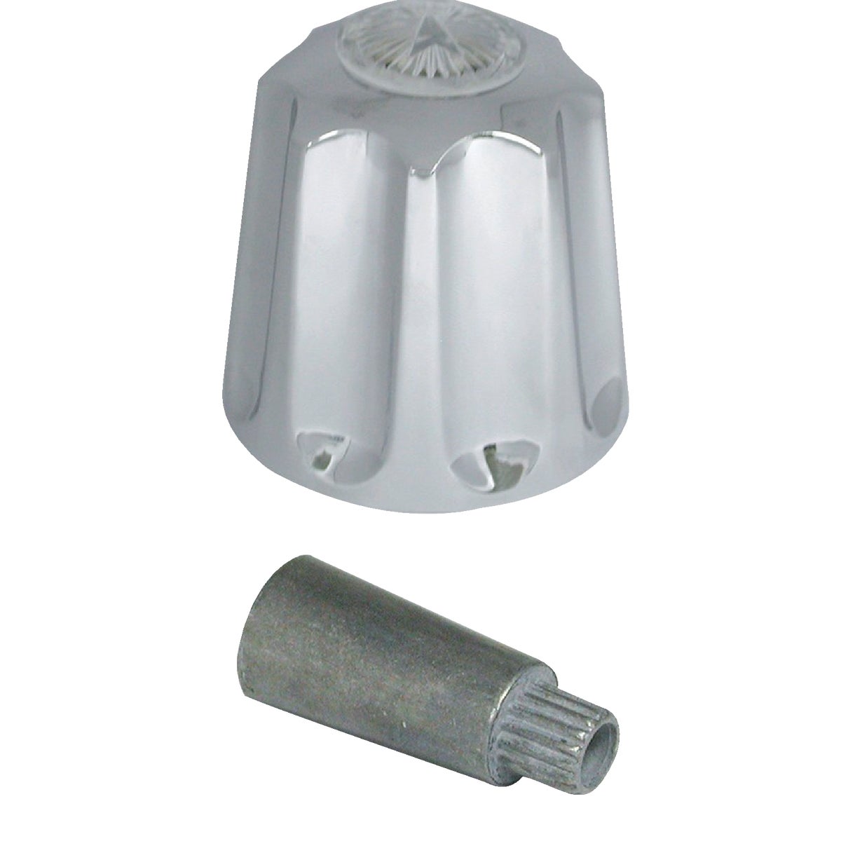 Item 447277, Gerber tub and shower diverter handle includes stem extension to 