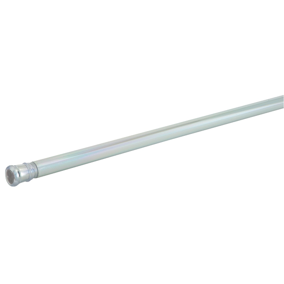 Item 447854, Basic 72" tension shower rod with easy TwistTight installation will hold up