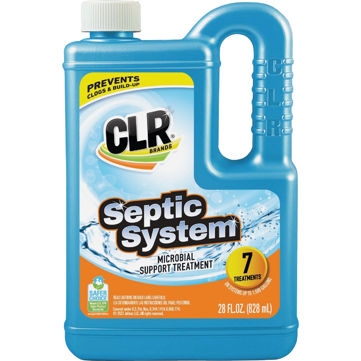 Item 449072, CLR Healthy Septic System microbial support treatment and drain care.