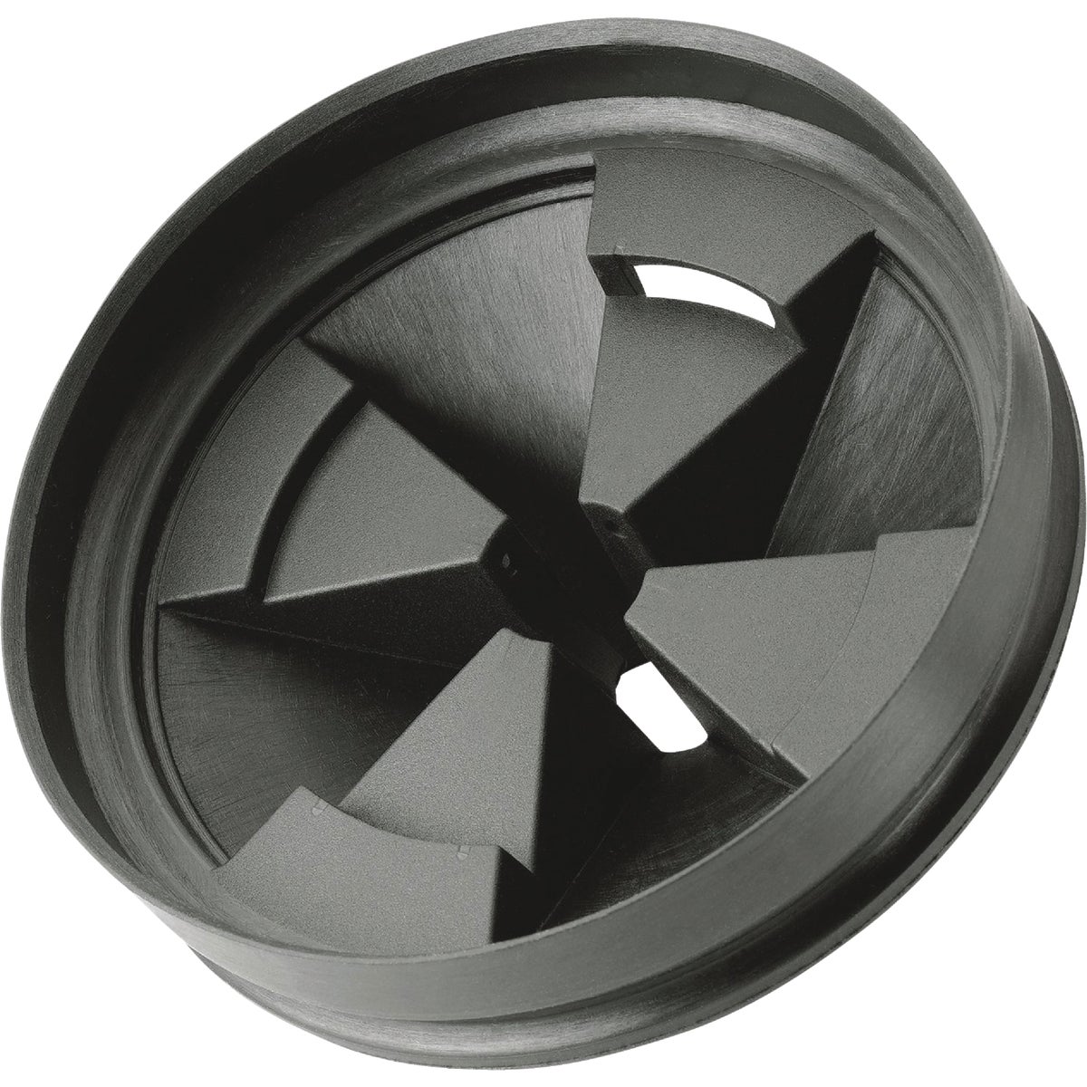 Item 450130, Replacement sink baffle for evolution series disposers.