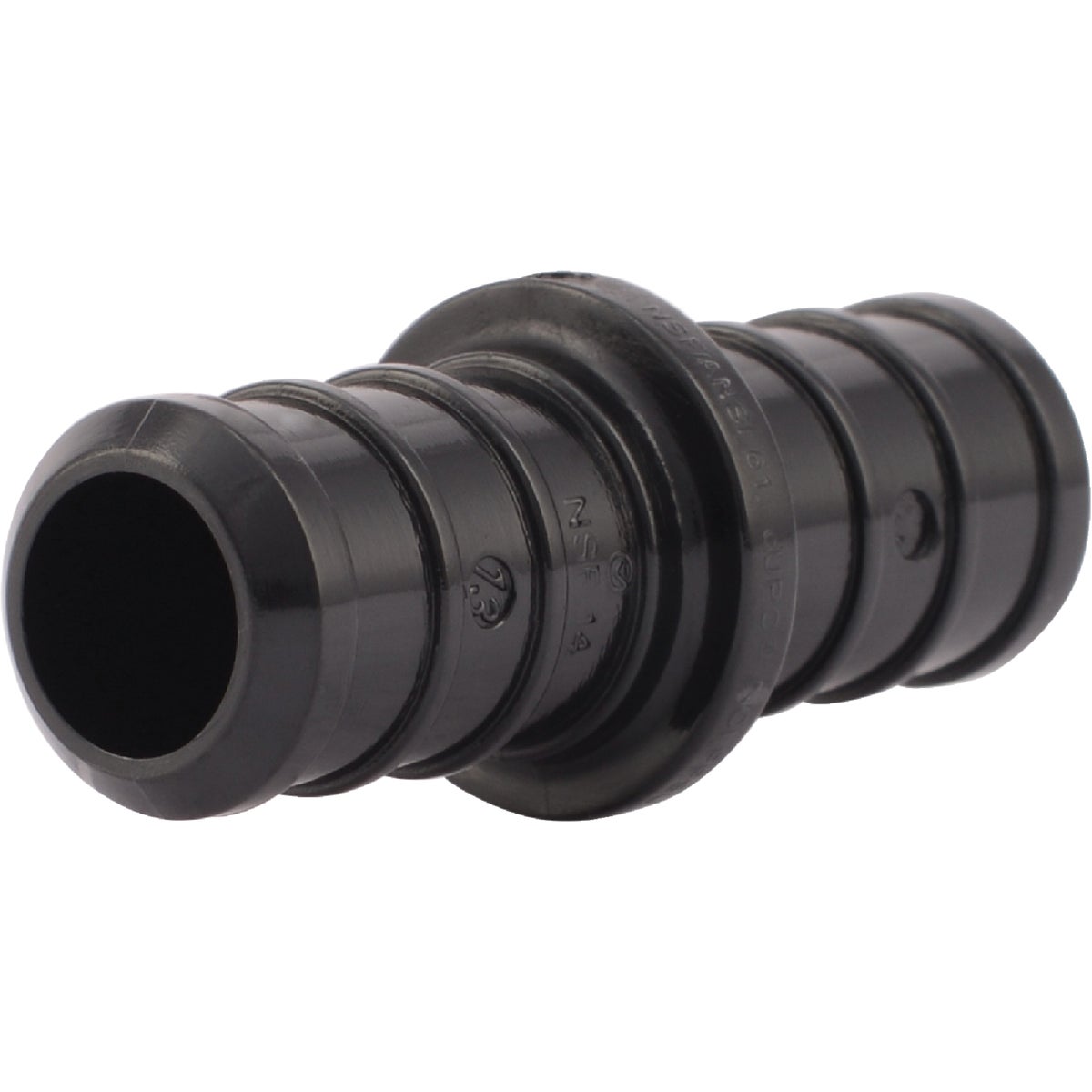 Item 451852, The SharkBite PEX Poly Alloy Barb Coupling is an easy to install, low-cost 
