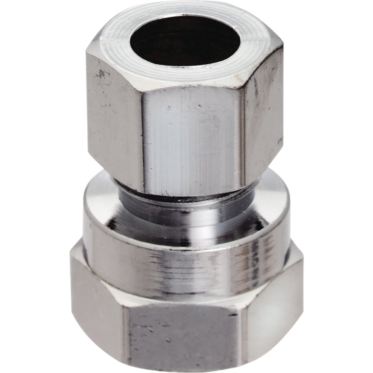 Item 455901, Straight connector. Female fitting. Manufactured to include no more than 0.