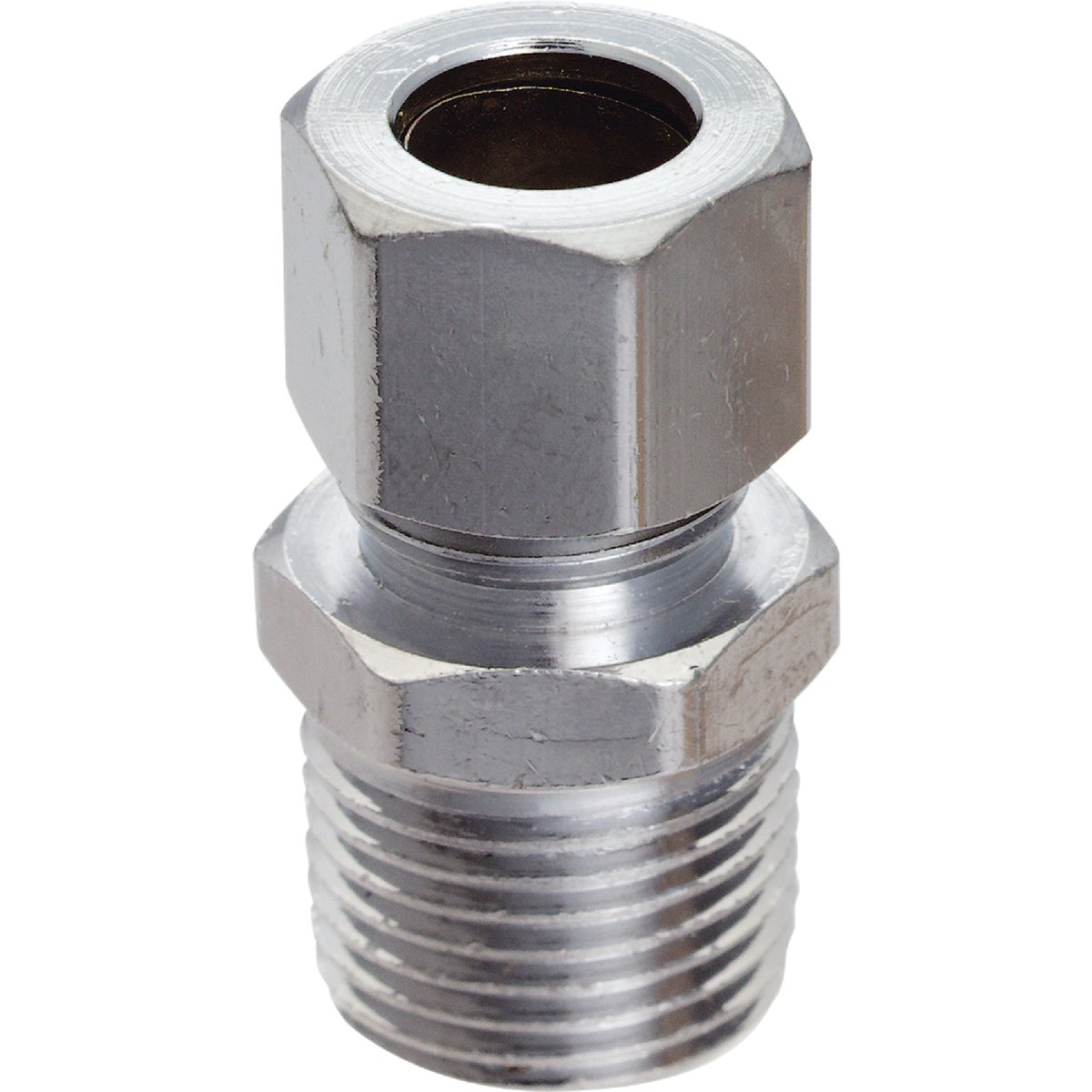 Item 455929, Straight connector Male fitting. Manufactured to include no more than 0.